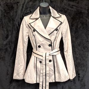 White House Black Market Belted Jacket